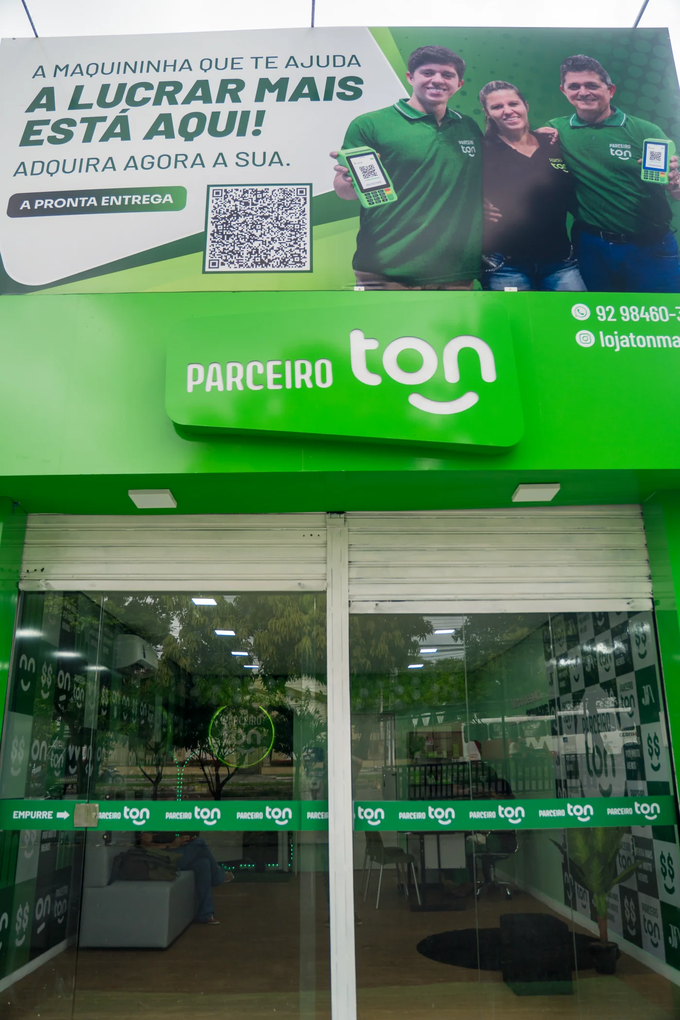 Fachada da Loja Parceira Ton em Manaus